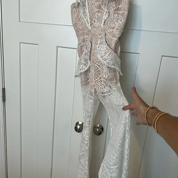 Seven Wonders the Label Lace Daisy Jumpsuit - Picture 4 of 5